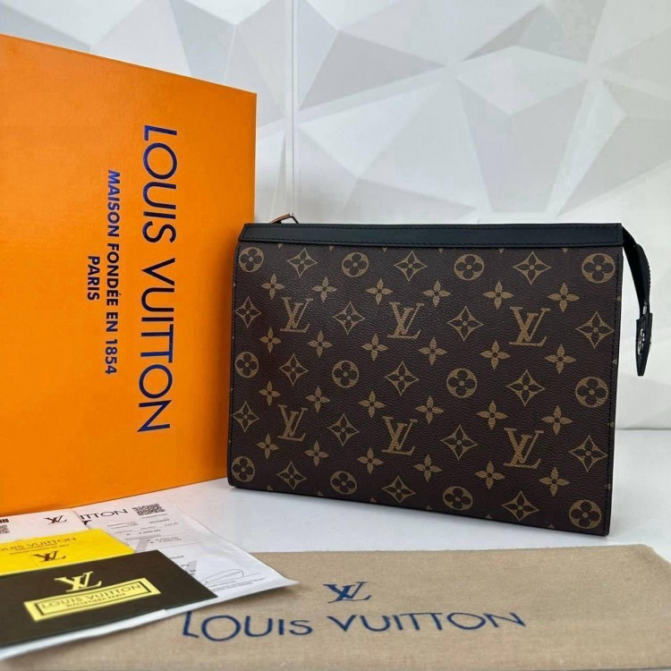 LOUİS VUİTTON POCHETTE VOYAGE SİYAH GARNİ
